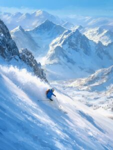 cyber gallery：《雪板之上》｜mj 1 想养美短的贝儿 来自小红书网页版